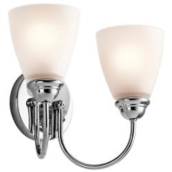 Kichler Jolie Chrome Bath 2Lt