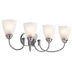 Kichler Jolie Chrome Bath 4Lt