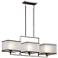 Kichler Kailey 36" Wide Brushed Nickel Kitchen Island Light Chandelier