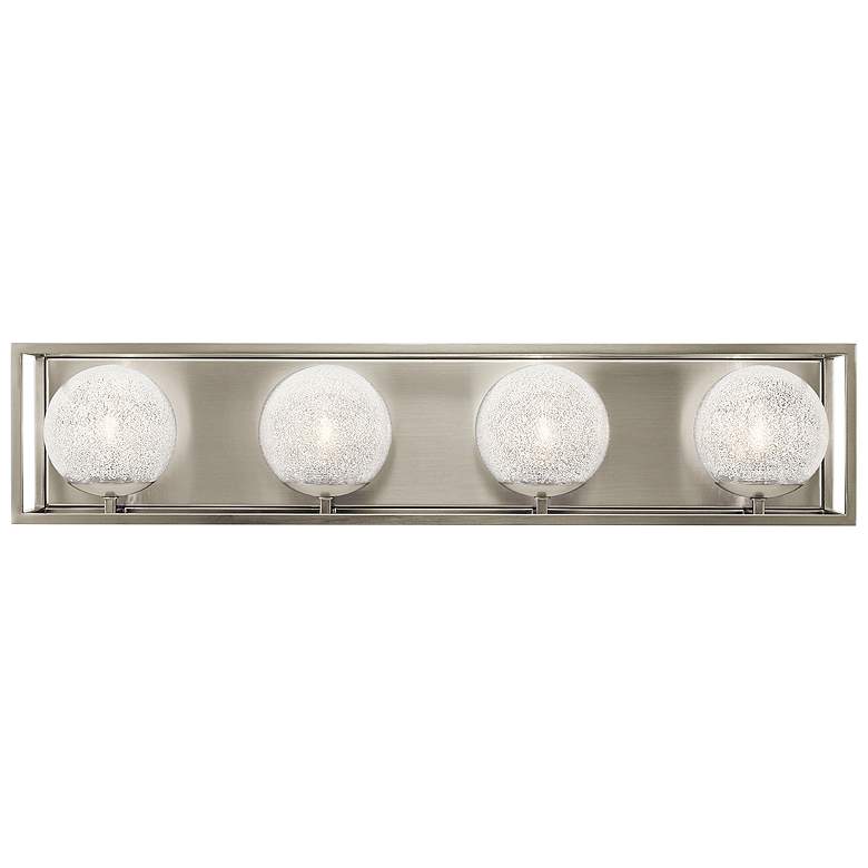 Image 1 Kichler Karia 29" Wide Brushed Nickel 4-Light Bath Light