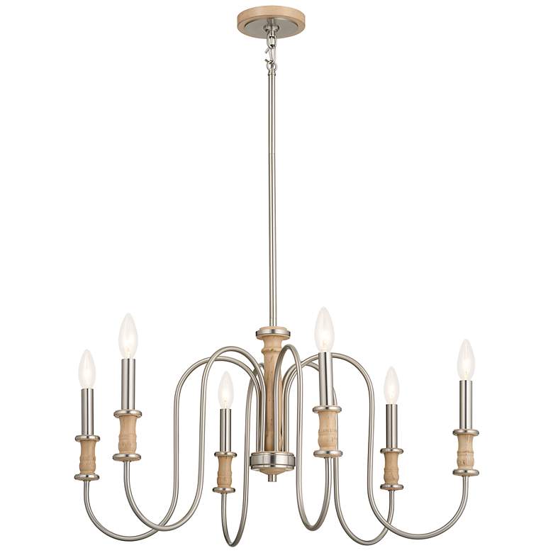Image 1 Kichler Karthe Brushed Nickel