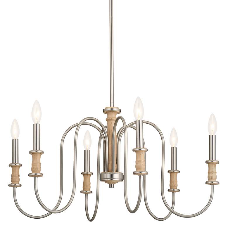 Image 3 Kichler Karthe Brushed Nickel more views