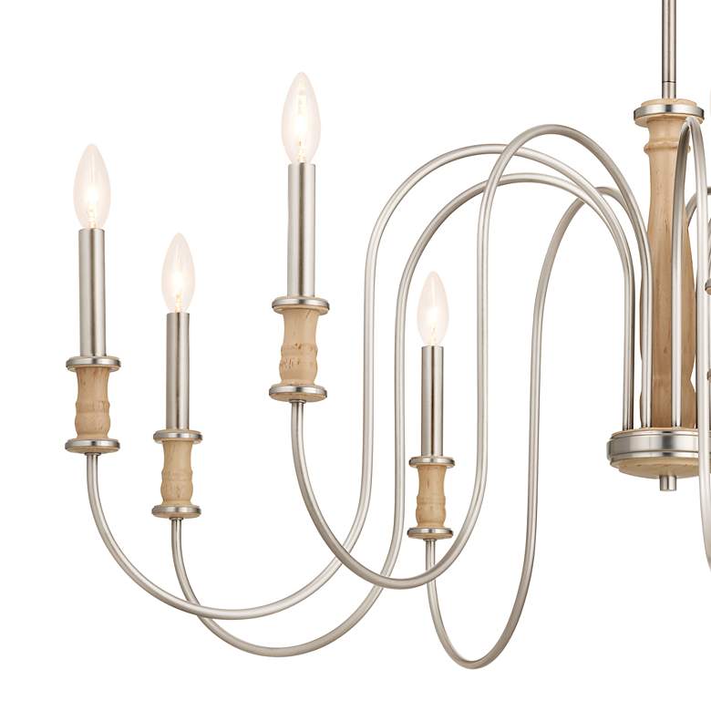 Image 4 Kichler Karthe Brushed Nickel more views