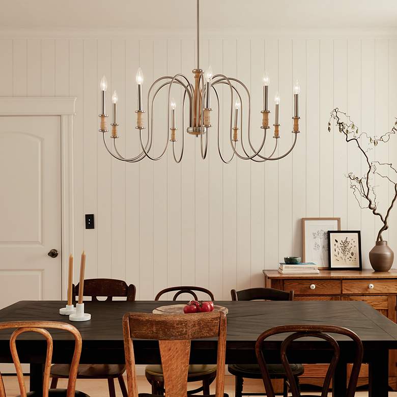 Image 7 Kichler Karthe Brushed Nickel more views