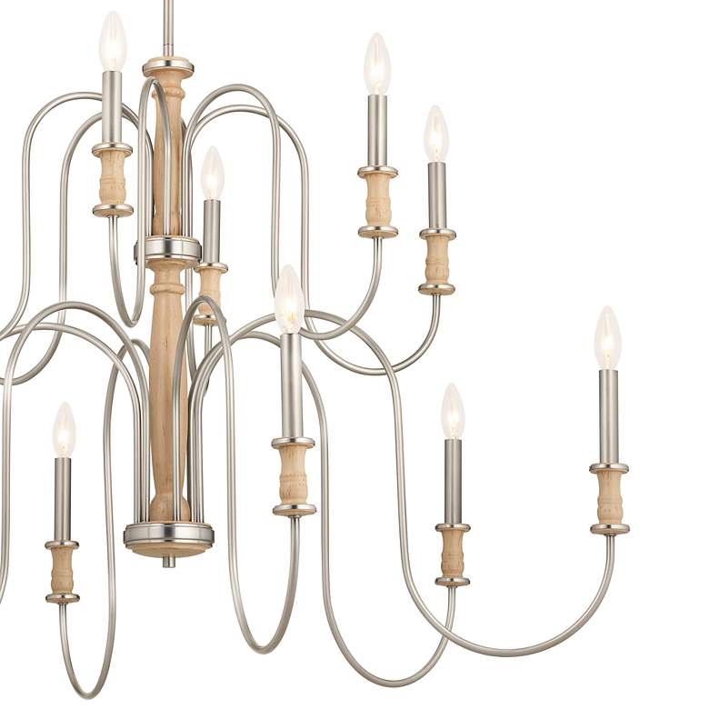 Image 2 Kichler Karthe Brushed Nickel more views