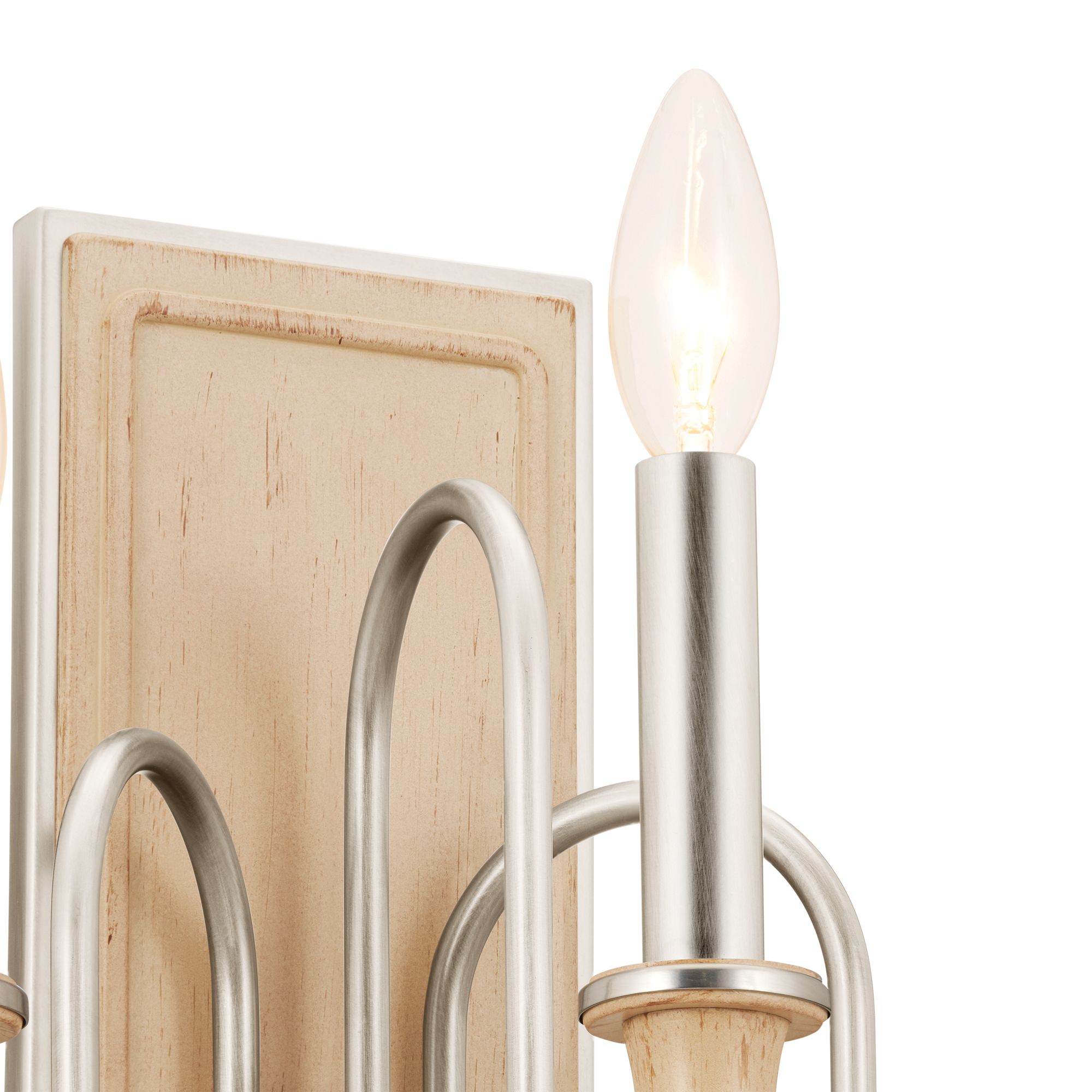 Image 2 Kichler Karthe Brushed Nickel more views