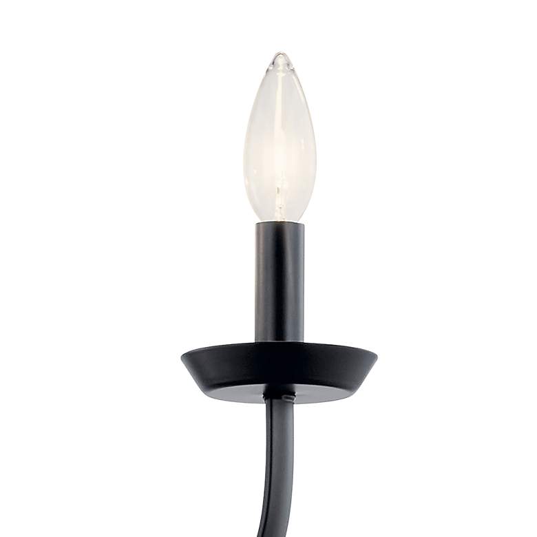 Image 2 Kichler Kennewick 16" Wide Black 3-Light Chandelier more views
