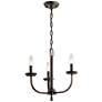 1_Kichler Kennewick 16" Wide Olde Bronze 3-Light Chandelier