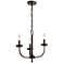 Kichler Kennewick 16" Wide Olde Bronze 3-Light Chandelier