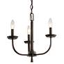 2_Kichler Kennewick 16" Wide Olde Bronze 3-Light Chandelier more views