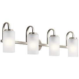 Image1 of Kichler Kennewick 32" Wide 4-Light Brushed Nickel Bath Light