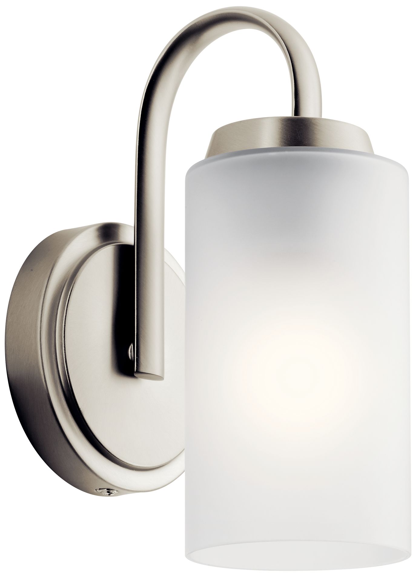 Kichler Kennewick 9 3/4" High Brushed Nickel Wall Sconce