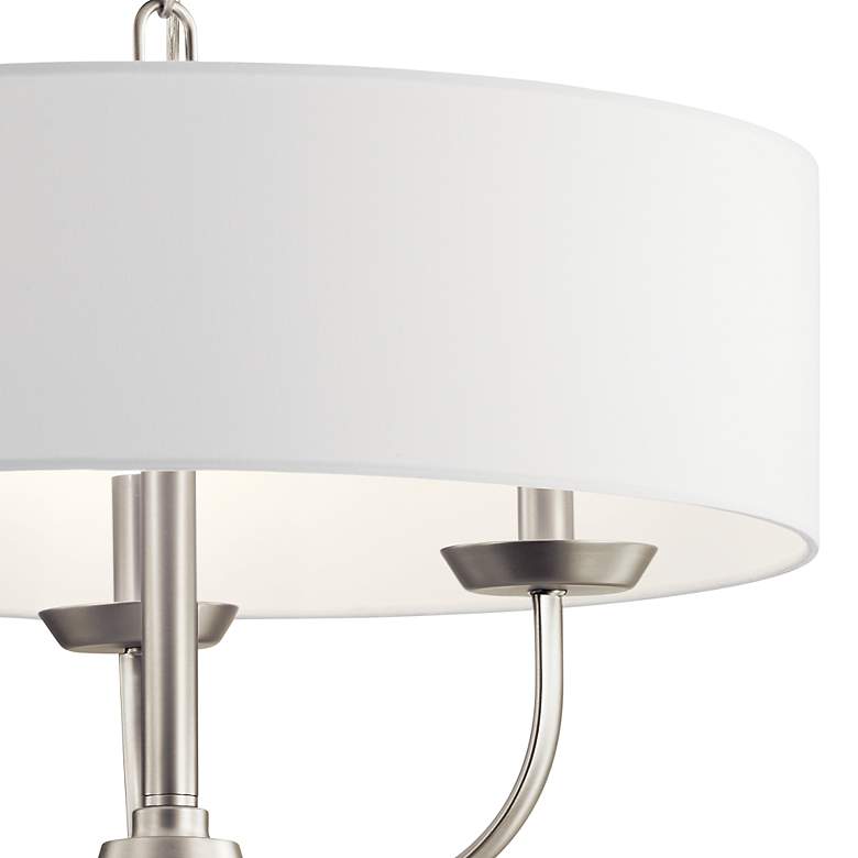 Image 2 Kichler Kennewick Brushed Nickel Chandelier 3Lt more views