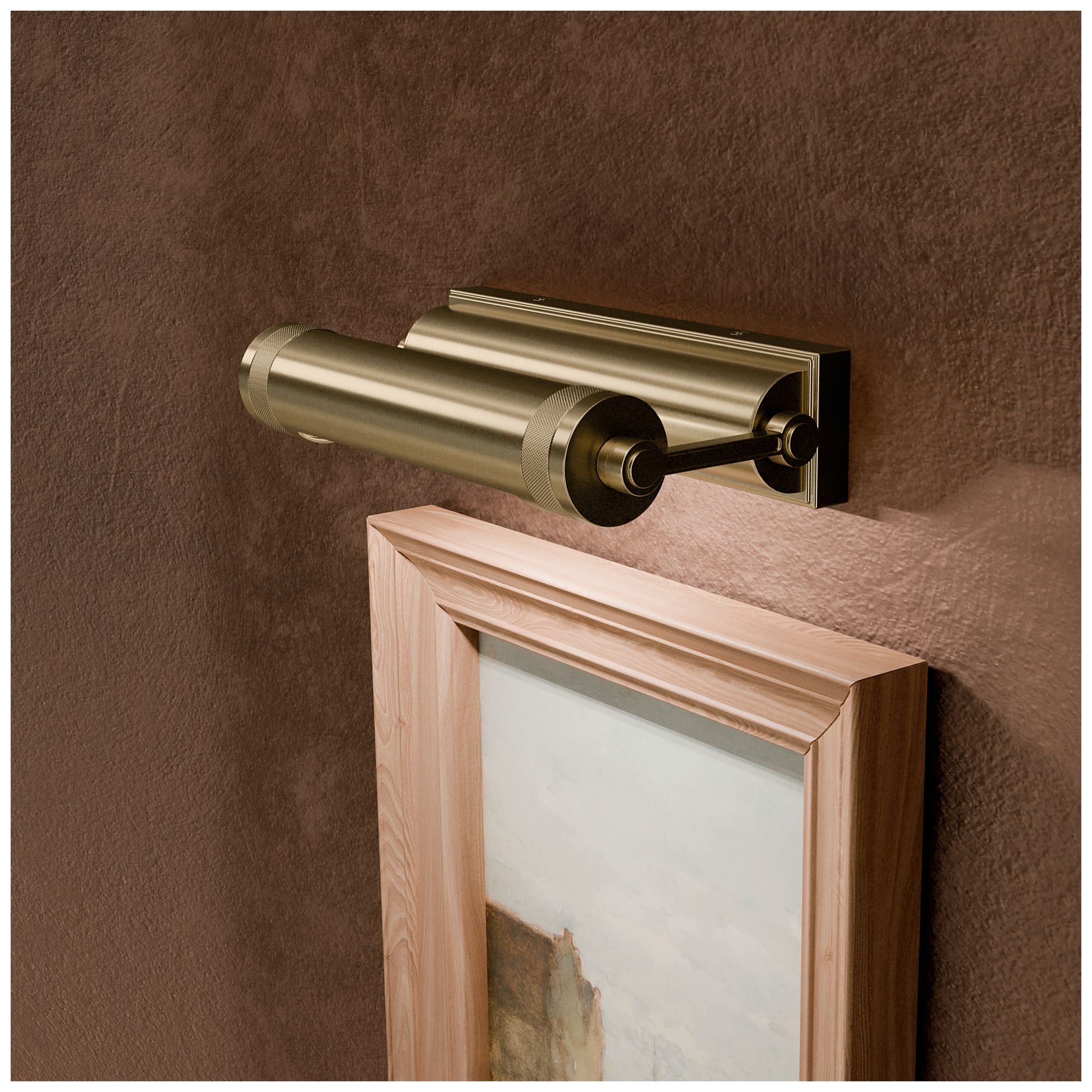 Image 2 Kichler Kenton 12" 1-Light Picture Light in Champagne Bronze more views