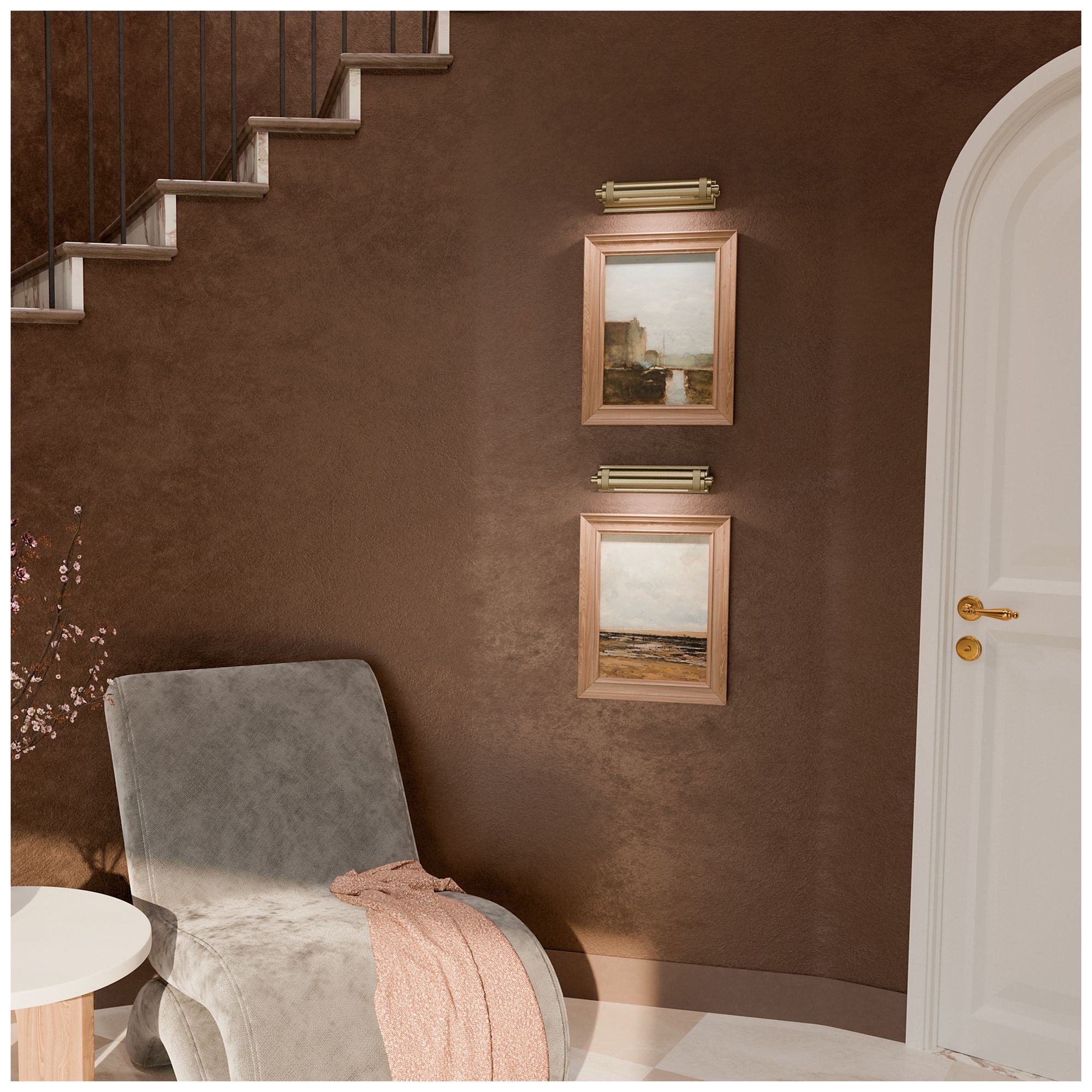 Kichler Kenton 12" 1-Light Picture Light in Champagne Bronze