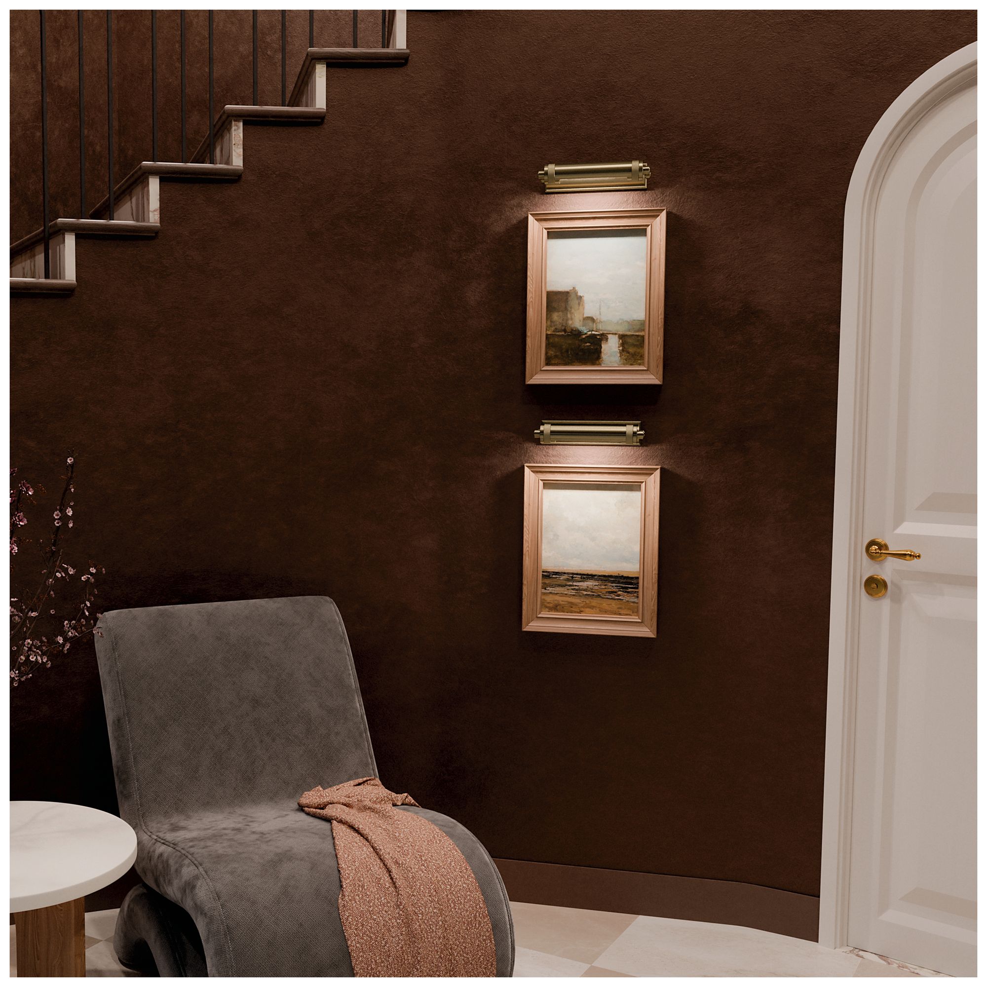 Kichler Kenton 12" 1-Light Picture Light in Champagne Bronze
