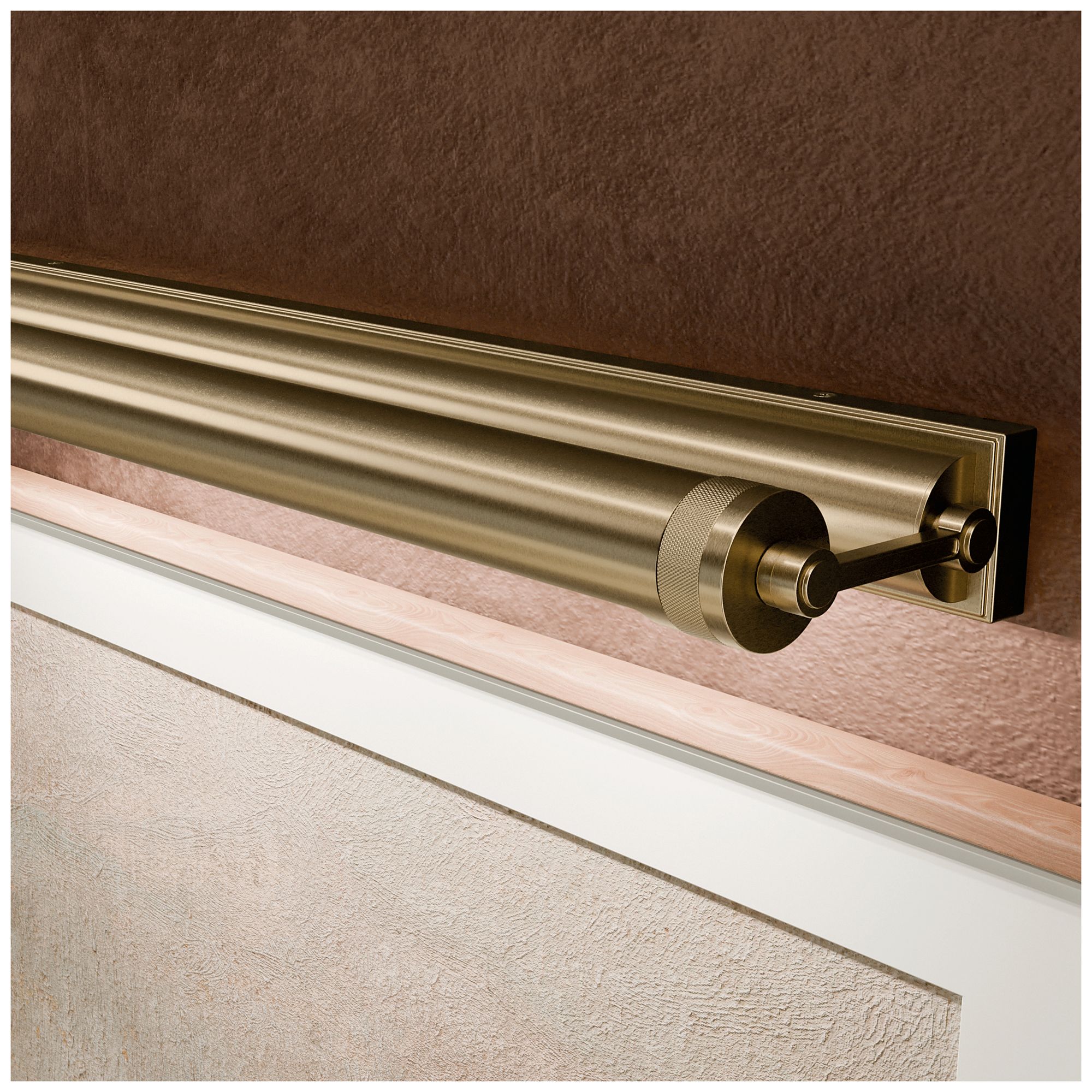 Image 2 Kichler Kenton 30" 3-Light Picture Light in Champagne Bronze more views