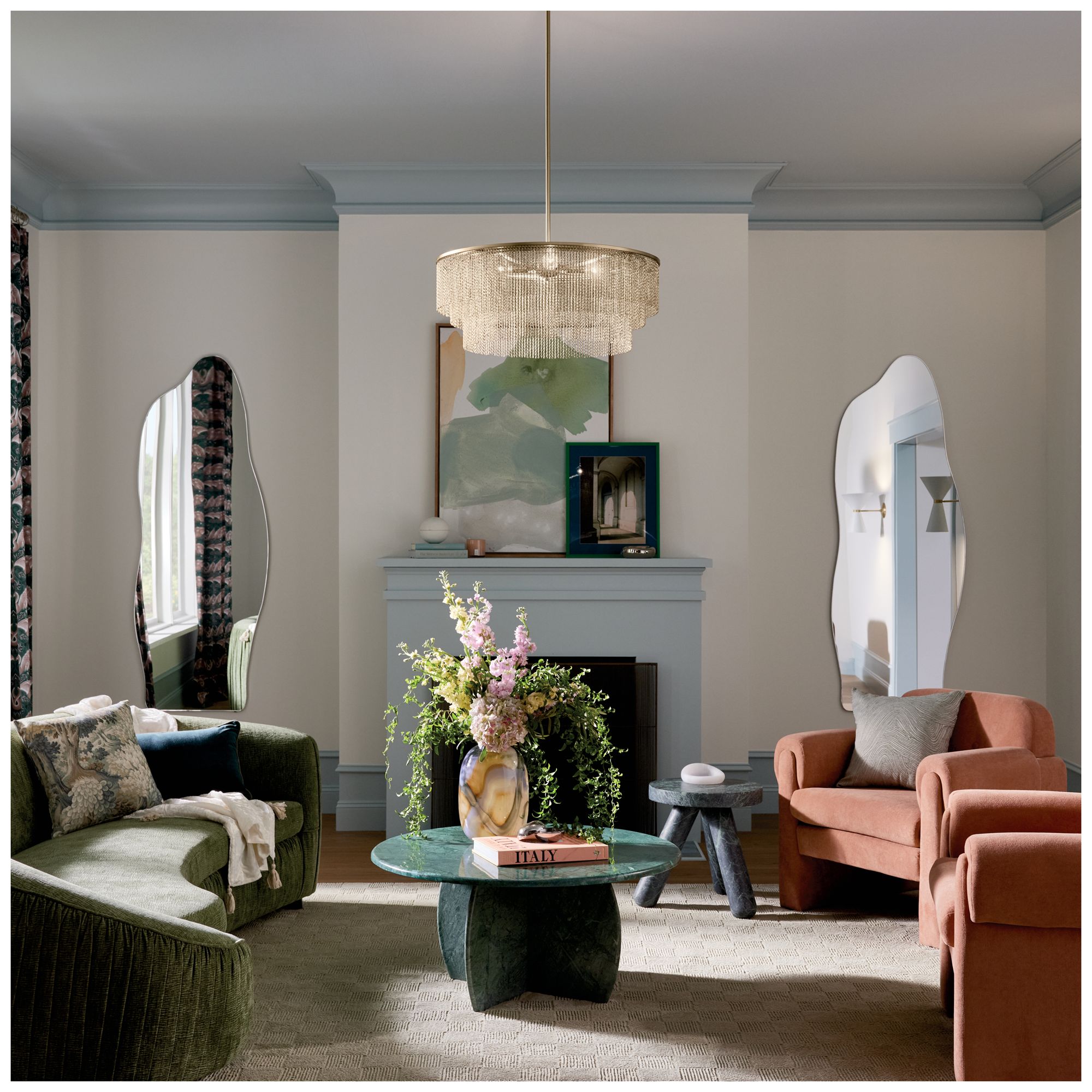 Kichler Khaite 26" 4-Light Chandelier in Champagne Bronze