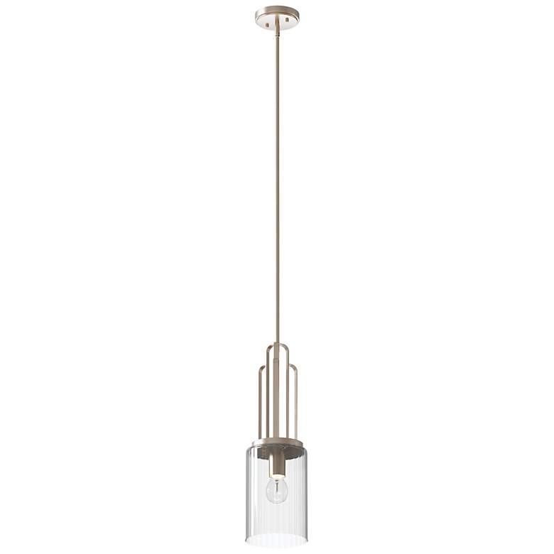Image 2 Kichler Kimrose Polished Nickel Mini Pendant 1Lt