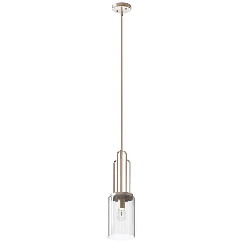 Image 1 Kichler Kimrose Polished Nickel Mini Pendant 1Lt