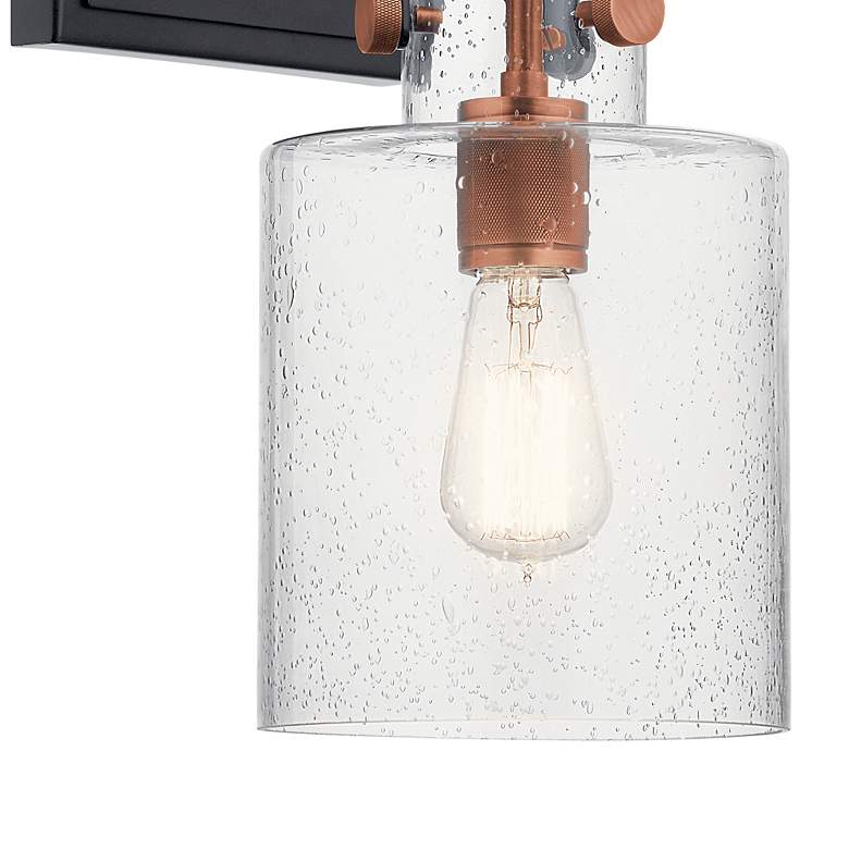 Image 2 Kichler Kitner Antique Copper Wall Sconce 1Lt more views