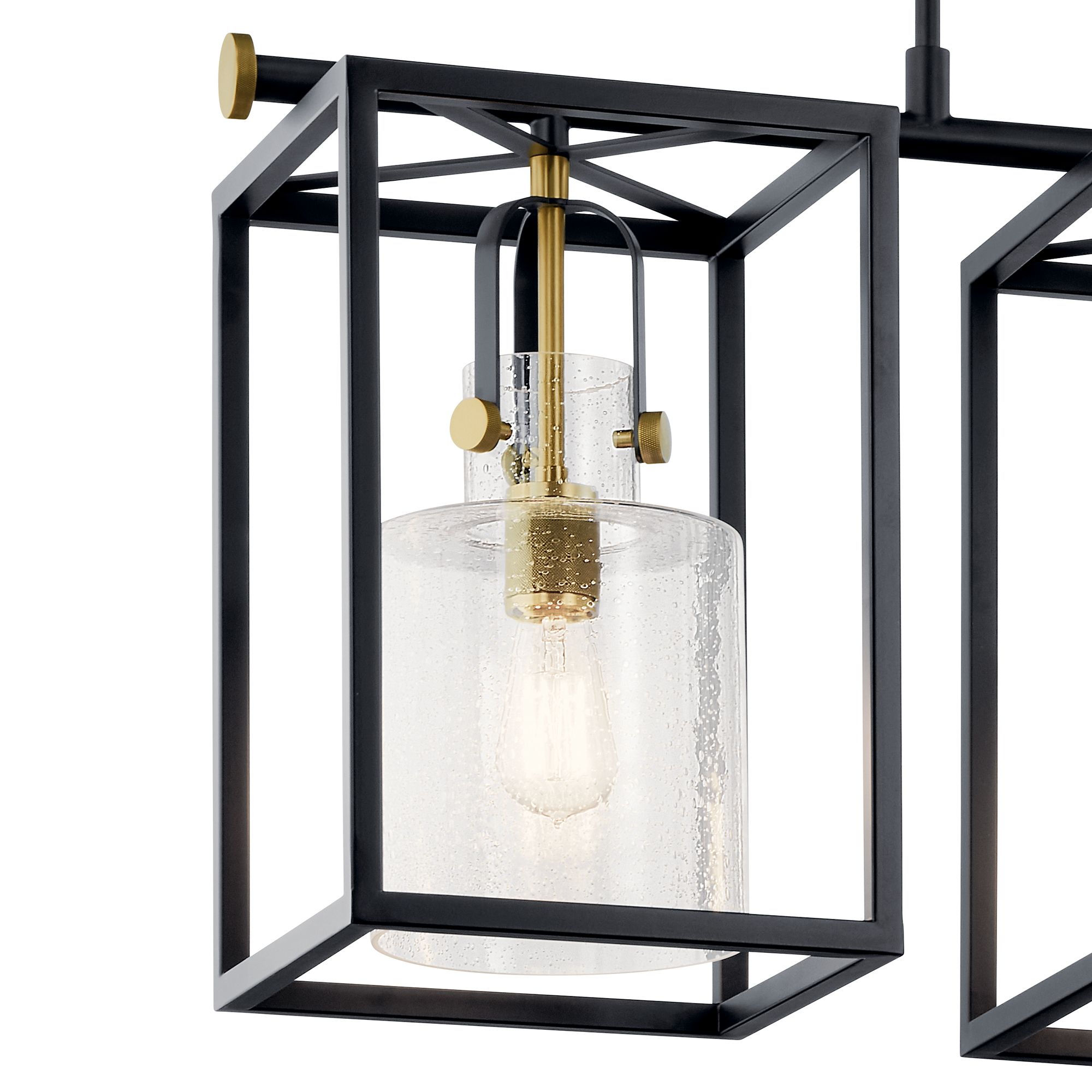 Image 3 Kichler Kitner Linear Chandelier 3Lt more views