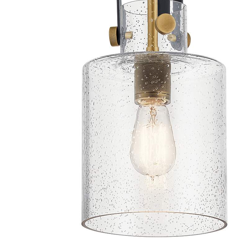 Image 4 Kichler Kitner Natural Brass Pendant 1Lt more views