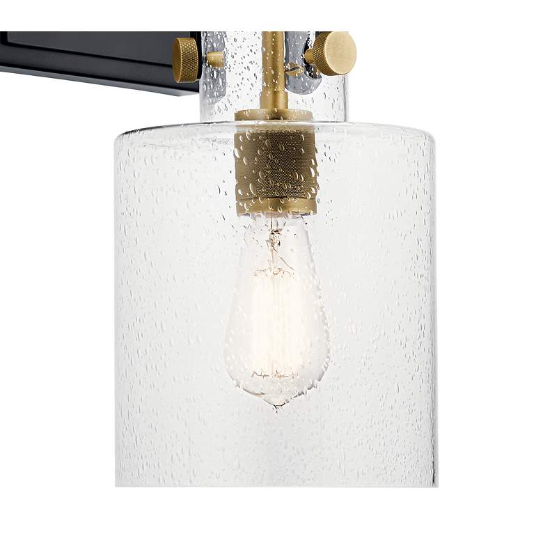 Image 2 Kichler Kitner Natural Brass Wall Sconce 1Lt more views