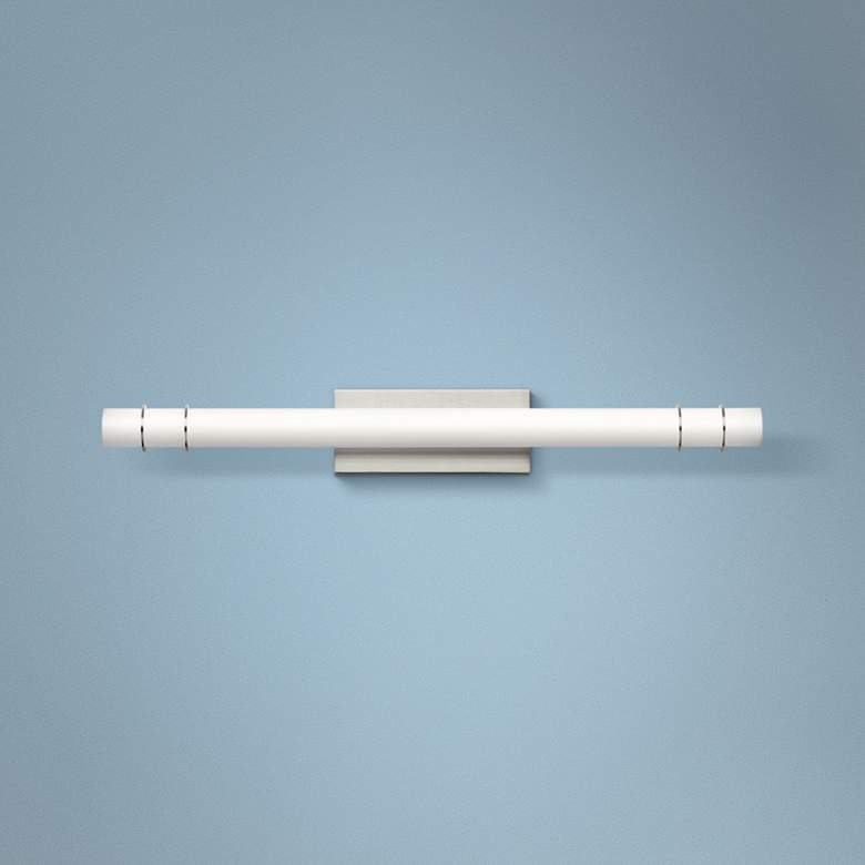 Image 1 Kichler Korona 36 3/4" Wide Brushed Nickel LED Bath Light