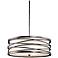 Kichler Krasi 24" Wide 4-Light Warm Bronze Pendant Light