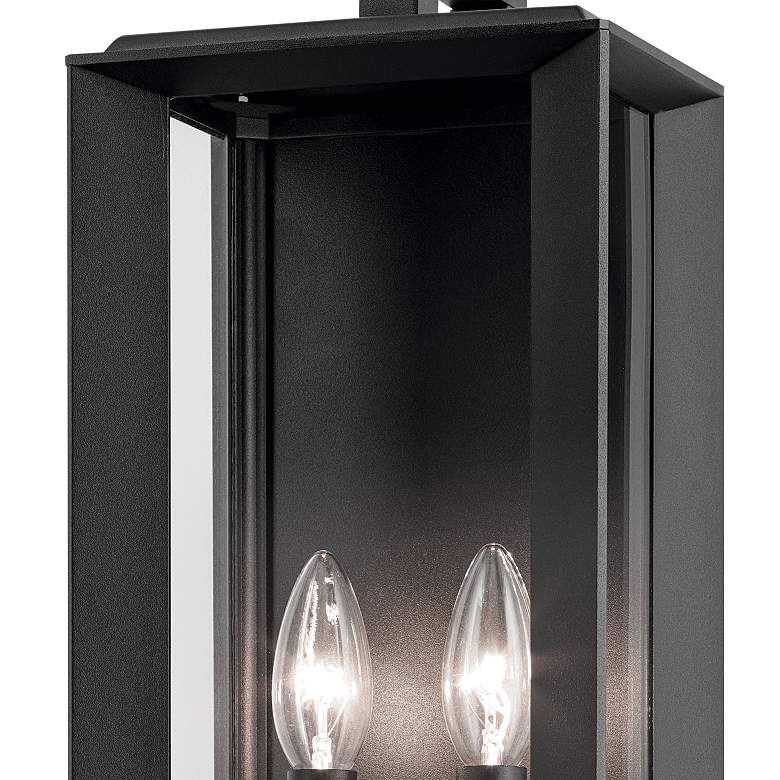 Image 3 Kichler Kroft 20 1/2" High Texture Black Outdoor Wall Light more views