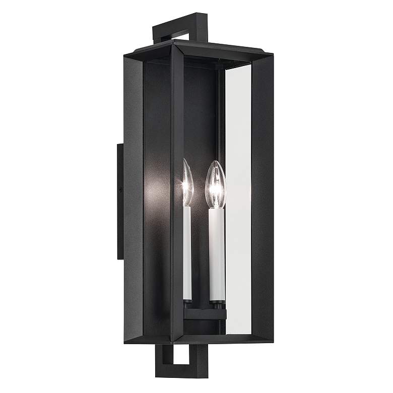 Image 6 Kichler Kroft 20 1/2" High Texture Black Outdoor Wall Light more views