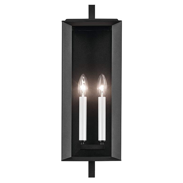 Image 7 Kichler Kroft 20 1/2" High Texture Black Outdoor Wall Light more views