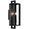 Kichler Kroft 24"H Textured Black 2-Light Outdoor Wall Light
