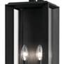 3_Kichler Kroft 24"H Textured Black 2-Light Outdoor Wall Light more views