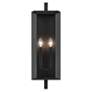 4_Kichler Kroft 24"H Textured Black 2-Light Outdoor Wall Light more views