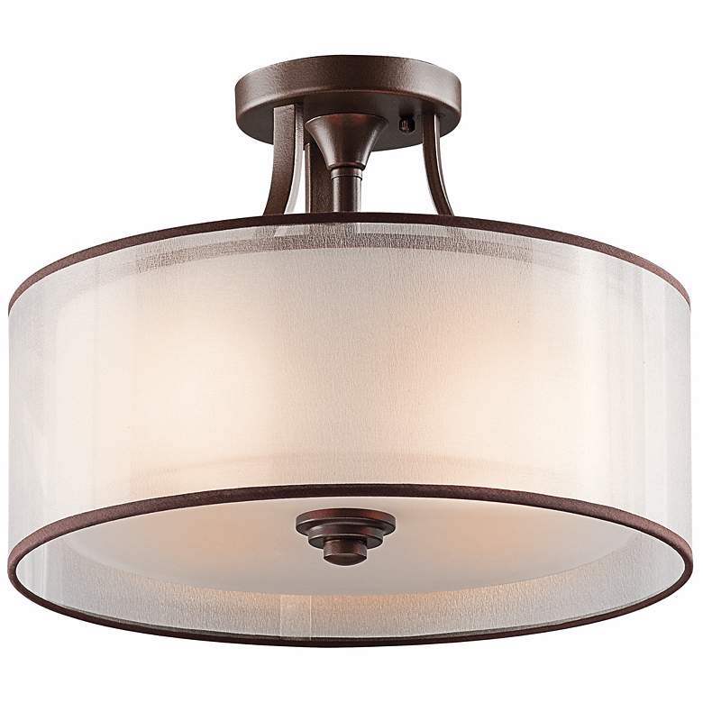 Image 2 Kichler Lacey Collection 15 inch Wide Ceiling Light Fixture