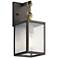 Kichler Lahden 16 3/4"H Weathered Zinc Outdoor Wall Light