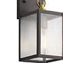 3_Kichler Lahden 16 3/4"H Weathered Zinc Outdoor Wall Light more views