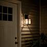6_Kichler Lahden 16 3/4"H Weathered Zinc Outdoor Wall Light more views