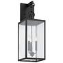 Kichler Lahden 26" High Black 3-Light Outdoor Wall Light