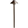 2_Kichler Landscape 15 1/2" High Bronze LED Path Light