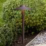 1_Kichler Landscape 16" High 2700K LED Bronze Dome Landscape Path Light