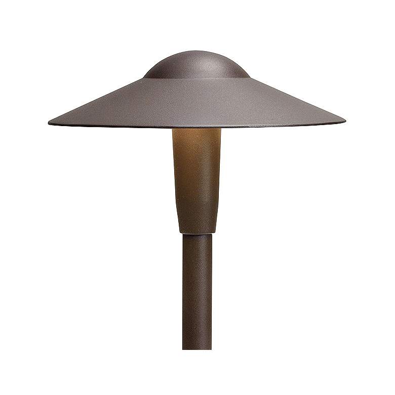 Image 3 Kichler Landscape 16" High 2700K LED Bronze Dome Landscape Path Light more views