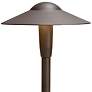 3_Kichler Landscape 16" High 2700K LED Bronze Dome Landscape Path Light more views