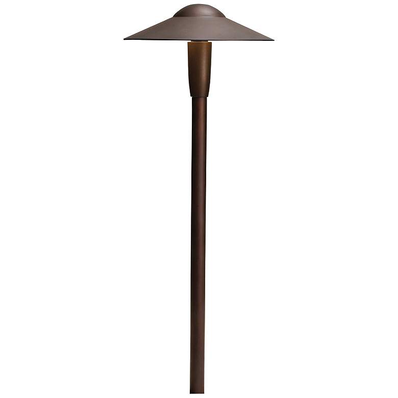 Image 2 Kichler Landscape 22 inchH 2700K LED Bronze Dome Path Light