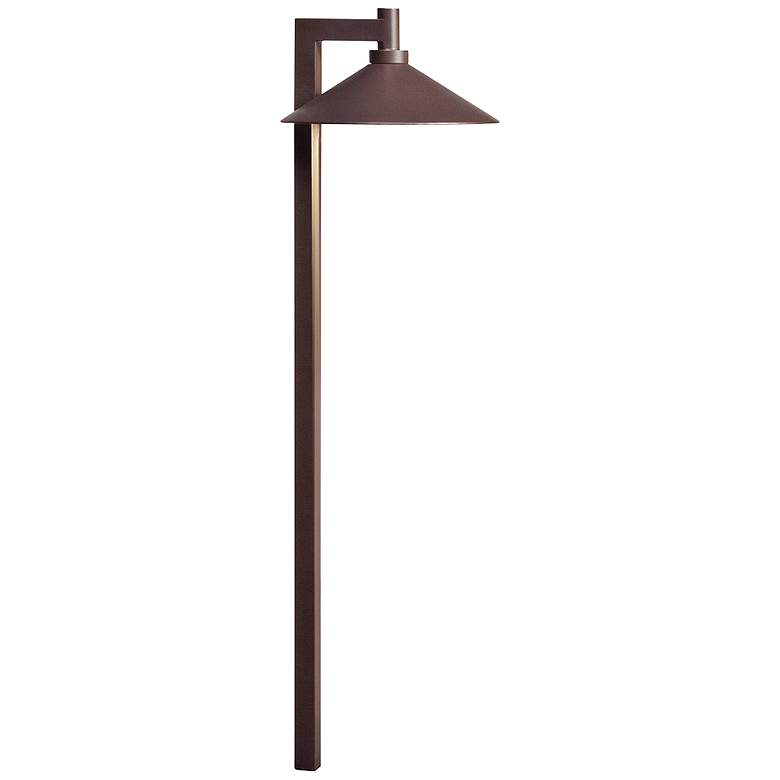 Image 2 Kichler Landscape 26"H 2700K LED Bronze Ripley Path Light