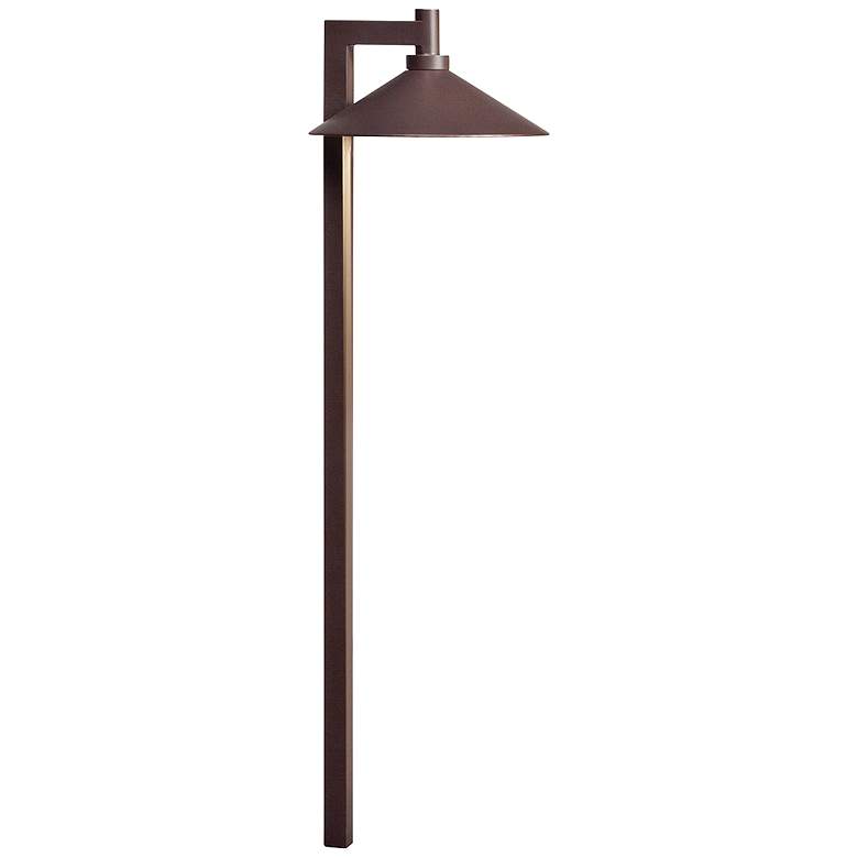 Image 2 Kichler Landscape 26 inchH 2700K LED Bronze Ripley Path Light