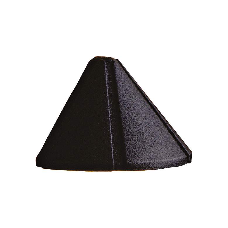 Image 2 Kichler Landscape 3 3/4"W 3000K LED Black Deck Light