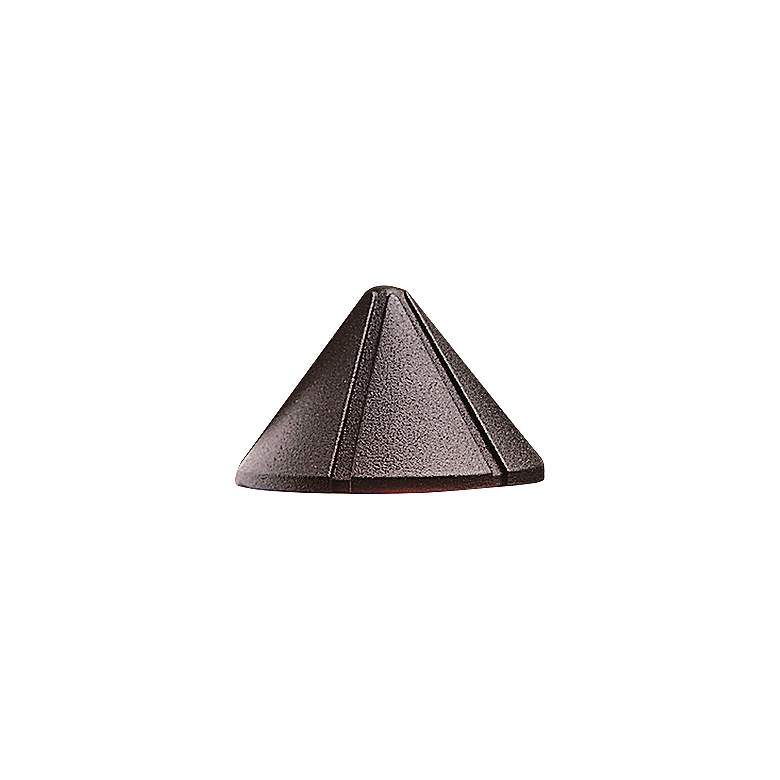 Image 2 Kichler Landscape 3 3/4"W 3000K LED Bronze Deck Light